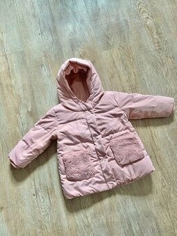 Prešívaná bunda s kapucňou veľ. 92