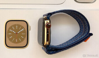 Apple Watch 8 Stainless Steel Gold LTE/Cellular