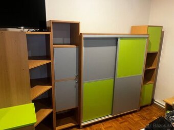 Detský nábytok s písacím stolom