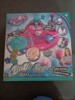 Kreatívna súprava - šumivá guľa do kúpeľa