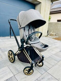 Cybex Priam 2018 – podvozok Jeremy Scott + športová časť, za