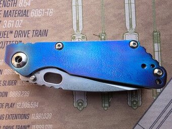 Strider SnG Performace Full Ti Hollow Ground Blade