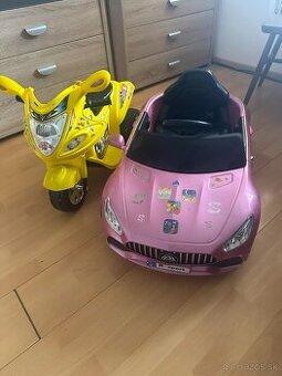 Autíčko + motorka