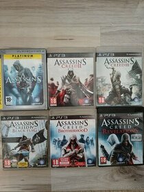 ASSASSINS CREED hry na PS3 - PlayStation 3 - PS3