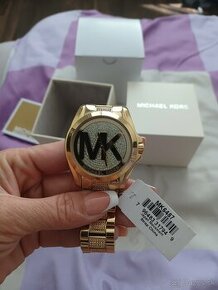 Zlate hodinky Michael Kors - 1