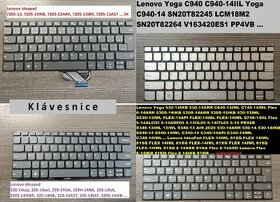 Klavesnice Lenovo 720S-13IKB// 520-14, 320S//C940-14//530-14