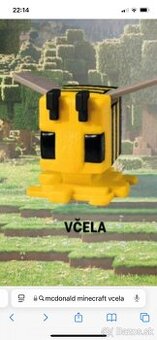 KUPIM minecraft včelu z Mc donalds