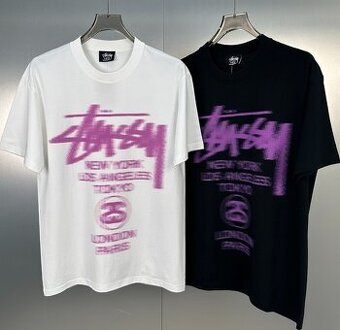 Stussy Blurred Tričko World Tour