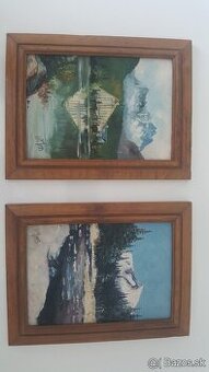2ks obrazov originál od Litvaja z roku 1993