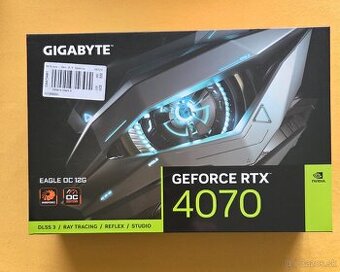 GIGABYTE GeForce RTX 4070 EAGLE OC 12G Rezervovana