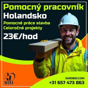 Pomocný pracovník - HOLANDSKO