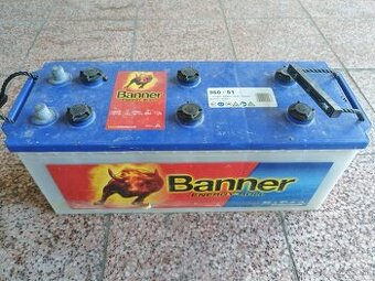 Predam trakcne baterky Banner 12V 105Ah-140Ah
