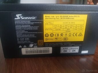Zdroj SEASONIC SS-520GM M12 Ii BRONZE
