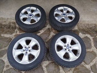 Hliníkové disky/elektróny Ford Kuga + celoročné pneumatiky