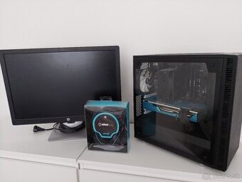 PC Zostava - RX 580 + Ryzen 2600x + Slúchadlá