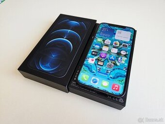 APPLE IPHONE 12 PRO 128GB PACIFIC BLUE,BATERKA 100%
