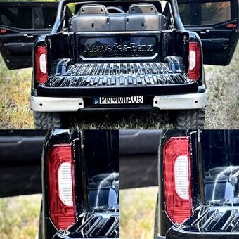 ELEKTRICKÉ AUTÍČKO MERCEDES X-CLASS - LCD - NELAKOVANÉ - ČIE