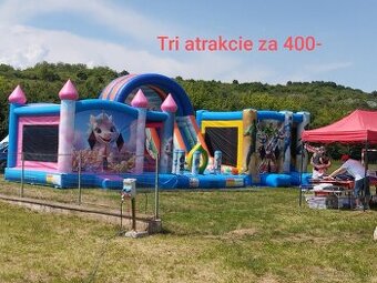 Nafukovacie atrakcie, Cukrová vata, popcorn - 1