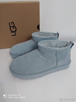 Ugg Classic ultra mini dámske kožené čižmy