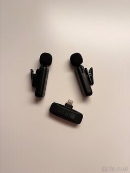 Bezdrôtové mikrofóny connect it pre iphone