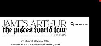 James Arthur - Praha