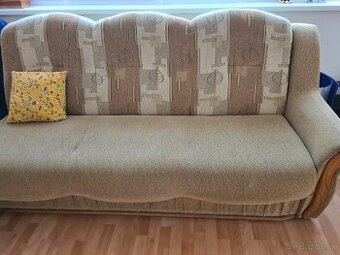 Sedačka rohova 3+2+1+1 s uloznym priestorom a rozkladacia