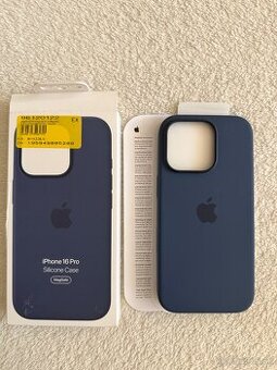 Apple Silikónový kryt s MagSafe pre iPhone 16 Pro - Denim