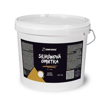 Silikónová omietka 1,5 mm hladená 25 kg