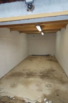 Prenajmem garáž 18 m štvorcových