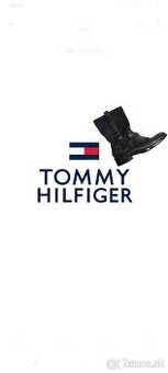Tommy Hilfiger originál-dámske kvalitné čižmy 39