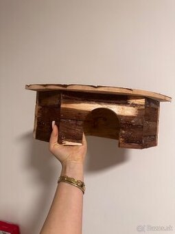 Drevený domček pre morča / králika / plazy