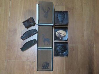 Predám nové dokladovky, krytky na hlaveň, puzdra na náboje