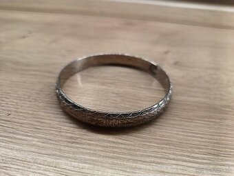 strieborný náramok na ruku, AG 925, 33gramov