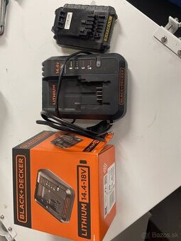 Predám nabijačku Black + decker