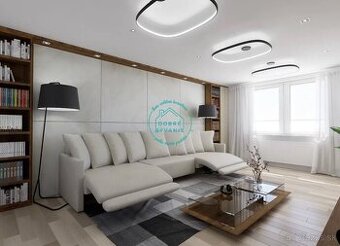 Nová rekonštrukcia Na predaj 3 izbový zariadený byt Juh