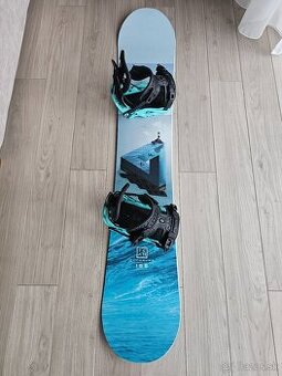 Snowboard Nitro TEAM 155 + viazanie Flow Fuse L