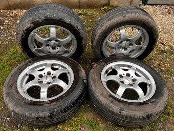 Alu disky 5x100 r14 Škoda Fabia 1