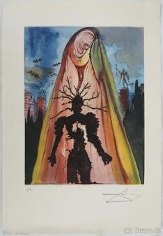 Salvador Dalí The Ghost Tells the Story of the Murder (E.A.)