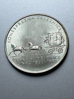 100 Kčs/1982 Koňská železnica