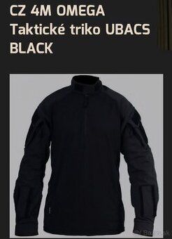 Taktické tričko UBACS CZ 4M profesionálne.