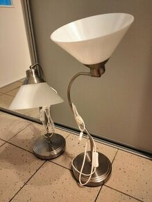 Dve stolové lampy