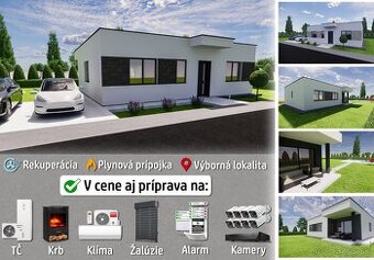 Predaj Novostavba 4i RD 135m2, Sokolovce - 5km od PN