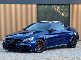 Mercedes C63S AMG Coupe Full vybava/PPF/Pano/Burmester/Carbo