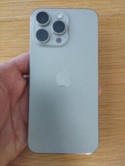 iPhone 15 pro max 256GB prírodný titán - 12 mes. záruka