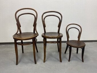 Stolička Thonet nr14 3 varianty - 3 výrobcovia