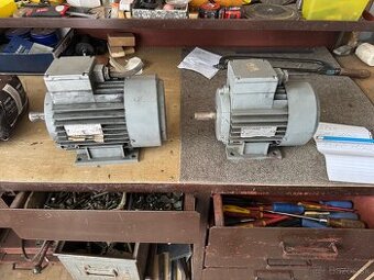 Predam elektromotory 2,2kW a 550w