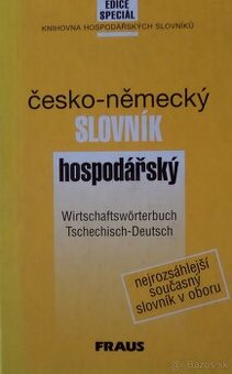 Česko-německý slovník hospodářský