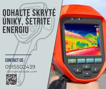 Termovízne meranie + meranie vlhkosti stien
