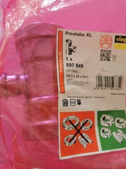 VIEGA Prestabo XL T-kus 64x28x64