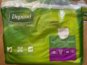 Depend Slip Super Plus M plienkove nohavicky